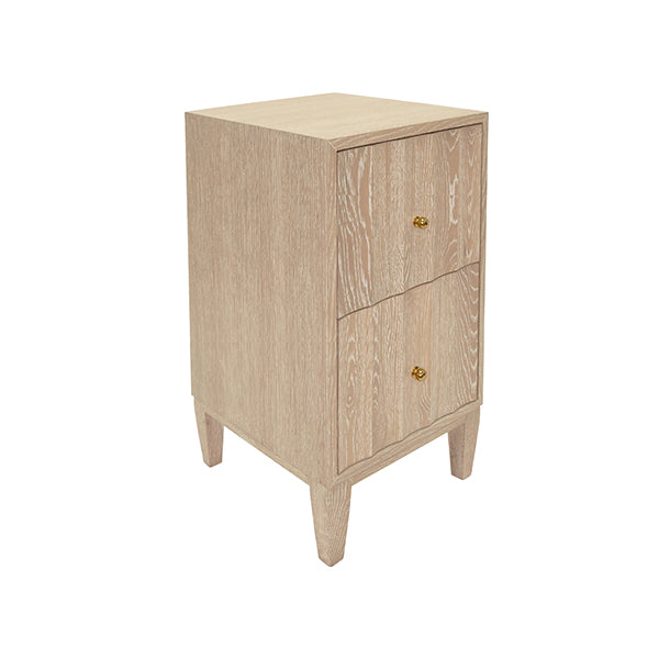 Hammond Side Table - Cerused Oak