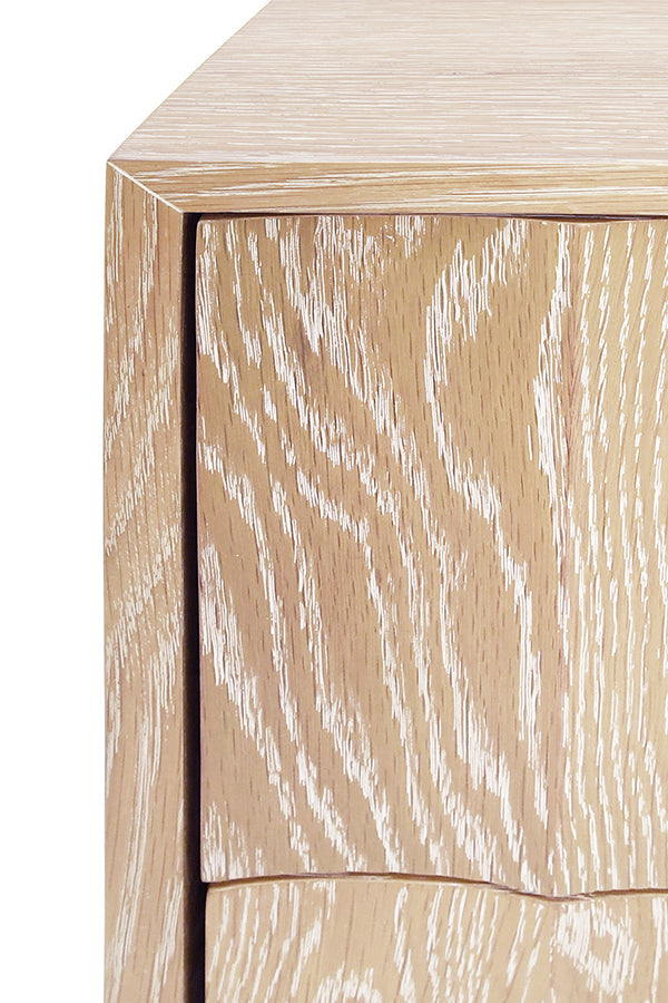 Hammond Side Table - Cerused Oak