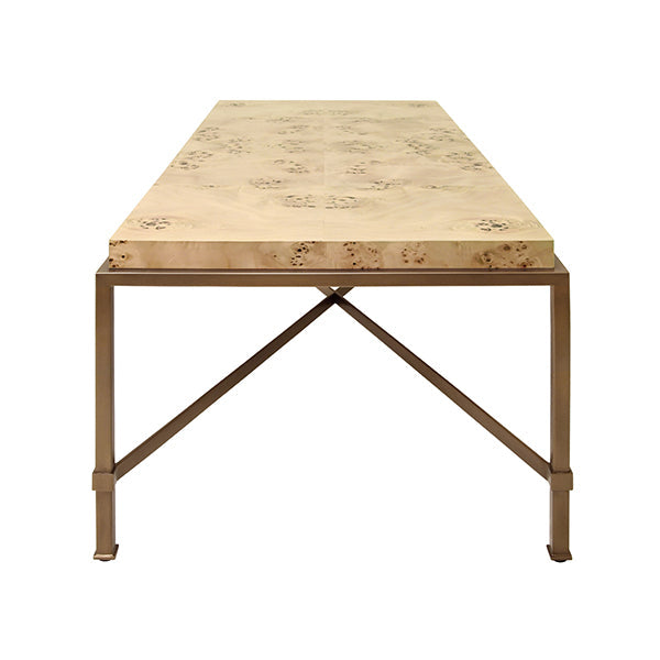 Hardwick Coffee Table - Light Burl Wood