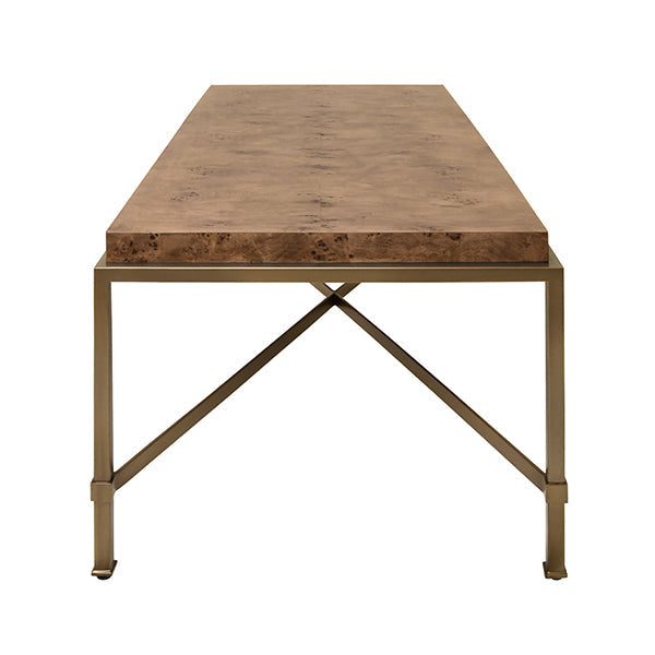 Hardwick Coffee Table - Dark Burl Wood