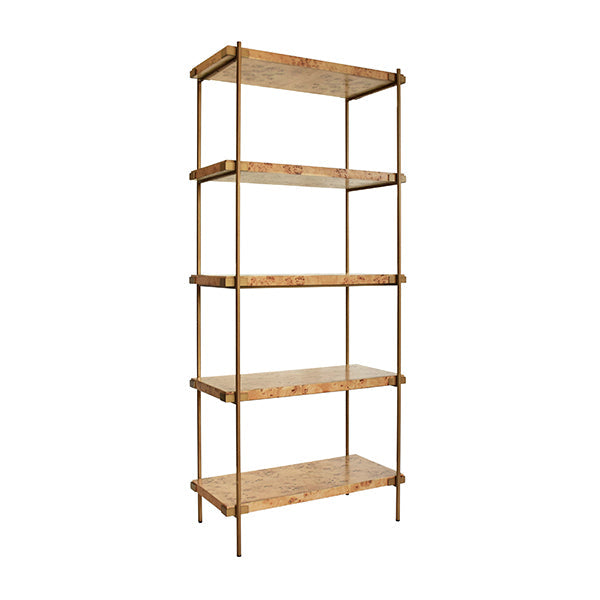 Harris Etagere - Burl Wood