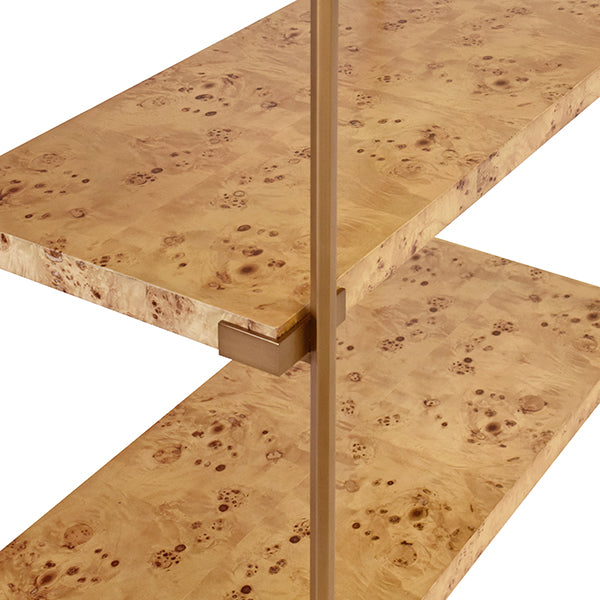 Harris Etagere - Burl Wood