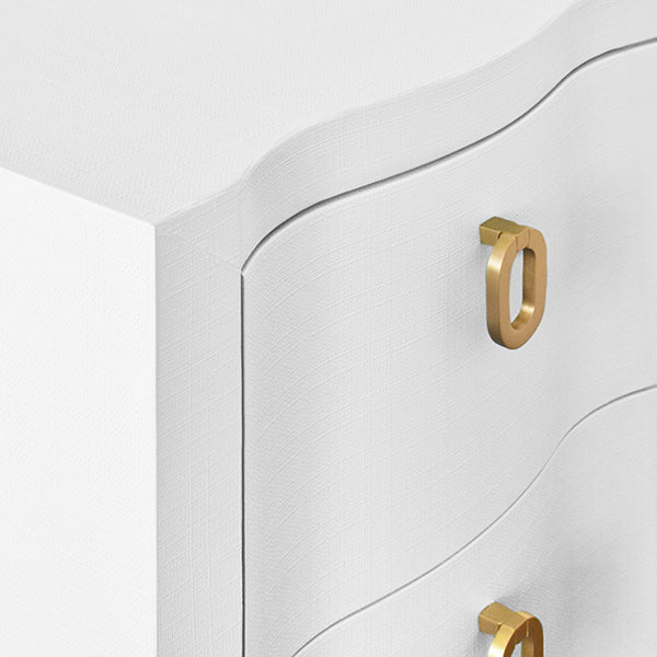 Helena Side Table - White Linen