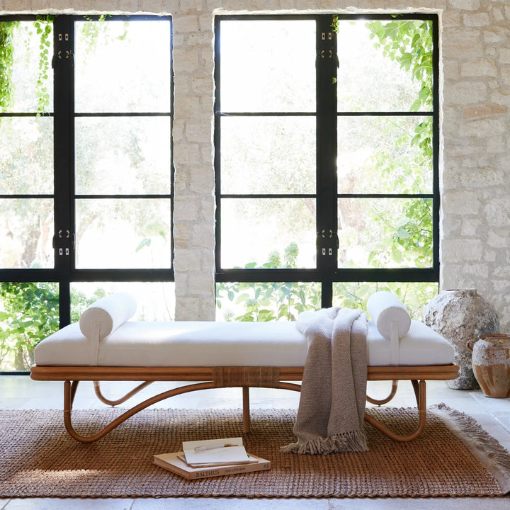 Indonesian Rattan Daybed