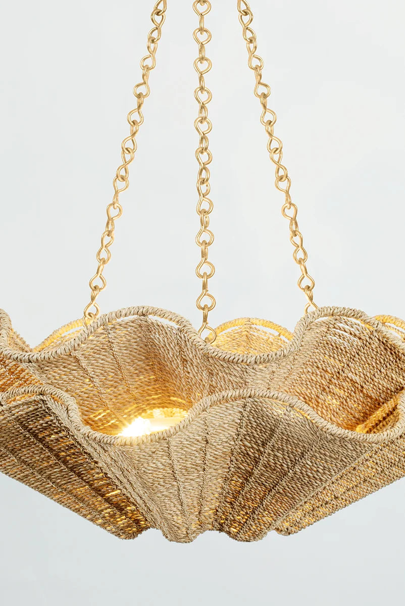 Hayworth Abaca Rope Chandelier