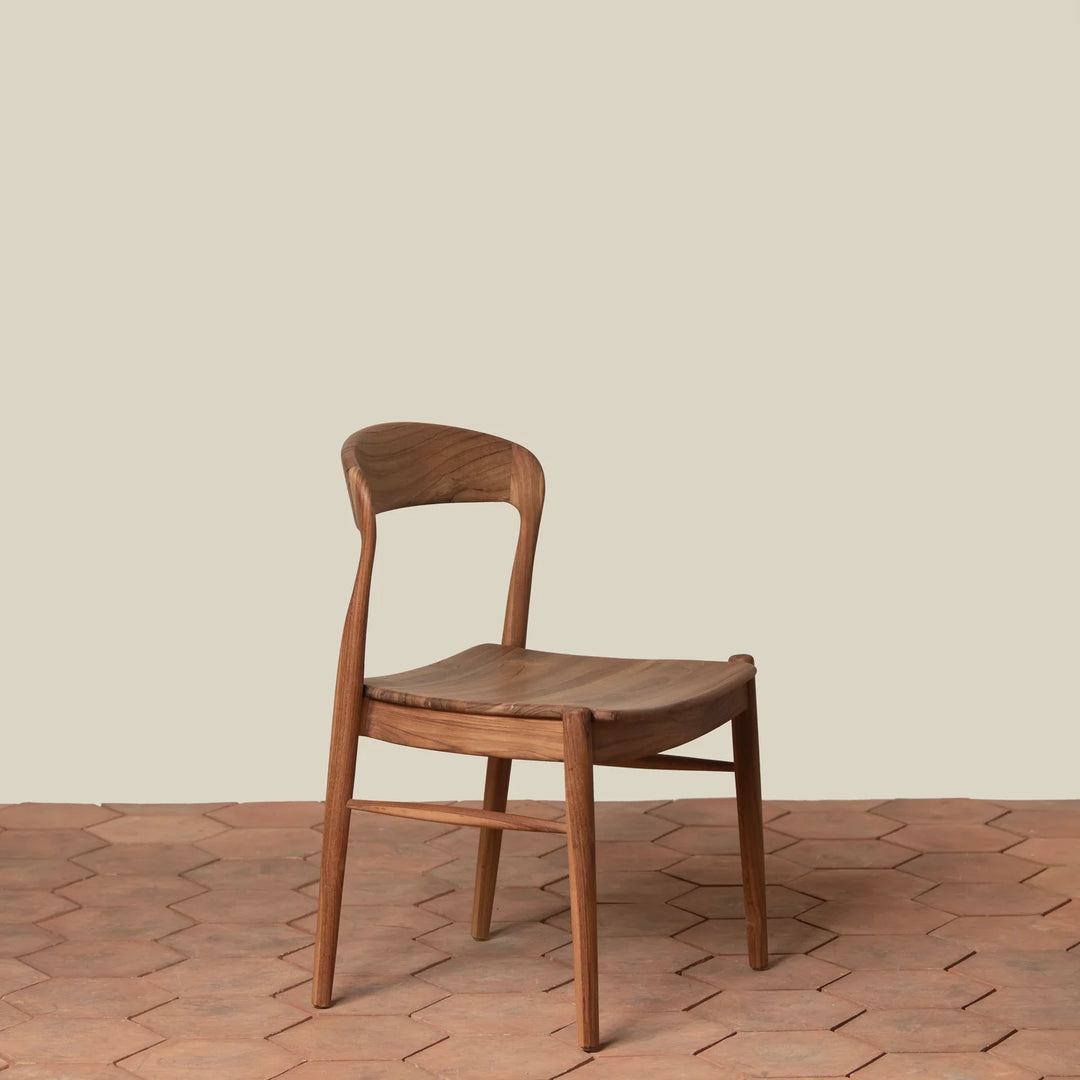 Indoor/Outdoor Teak Side Chair