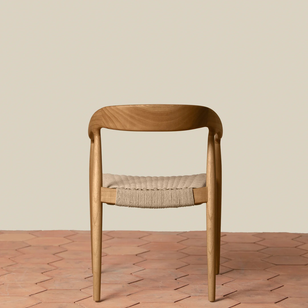 Woven Arm Chair - Oak