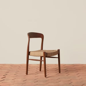 Woven Side Chair - Teak