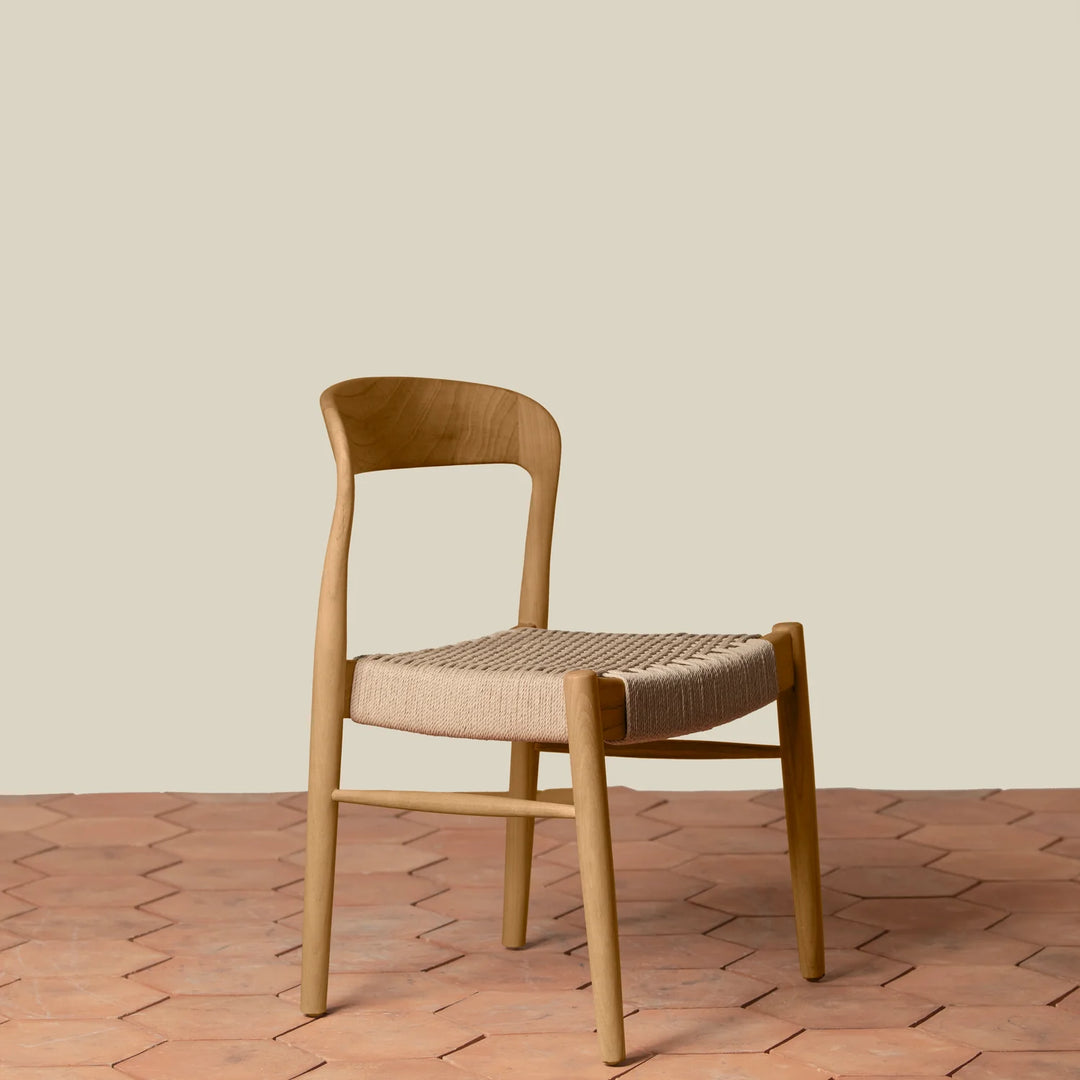 Woven Side Chair - Oak