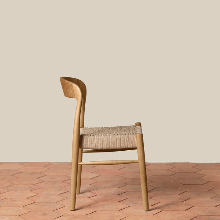 Woven Side Chair - Oak