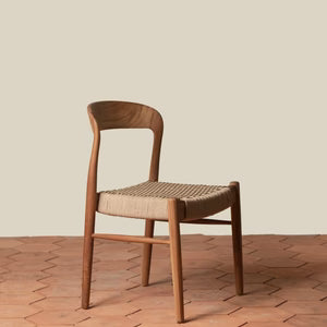 Woven Side Chair - Teak