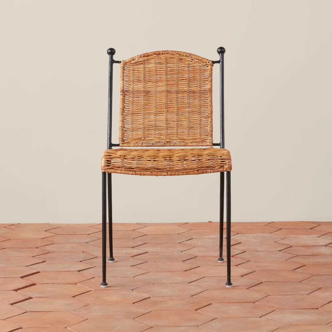 Indoor/Outdoor Wicker Dining Chair