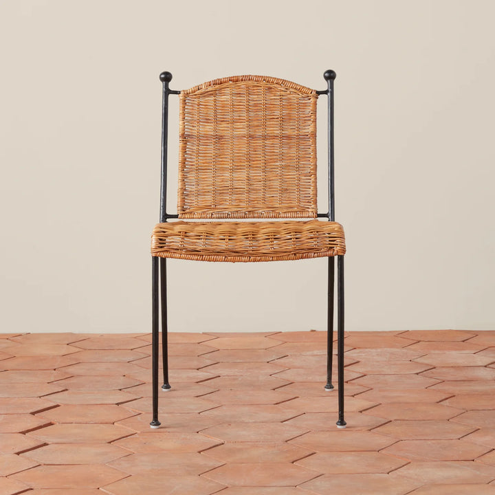Indoor/Outdoor Wicker Dining Chair