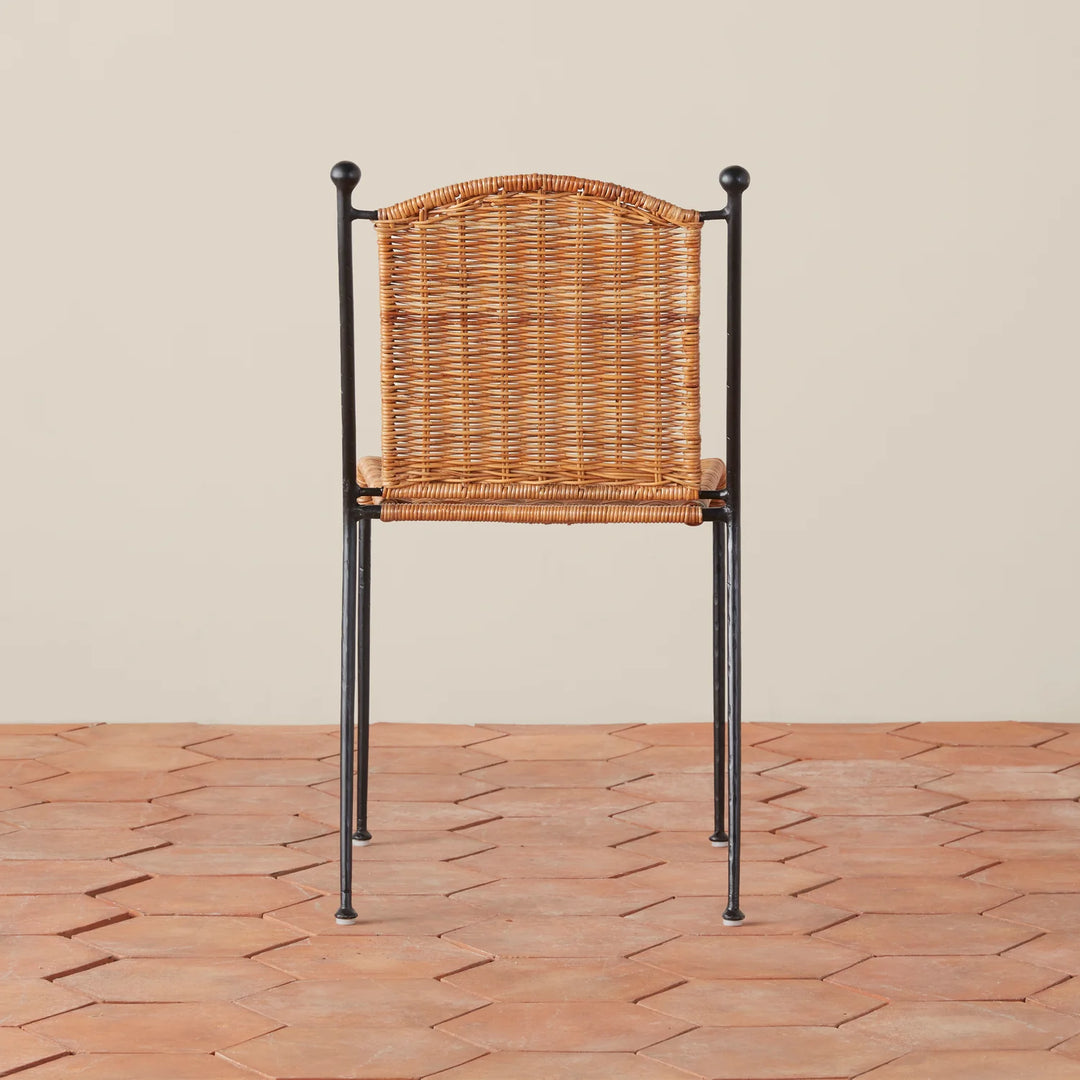 Indoor/Outdoor Wicker Dining Chair