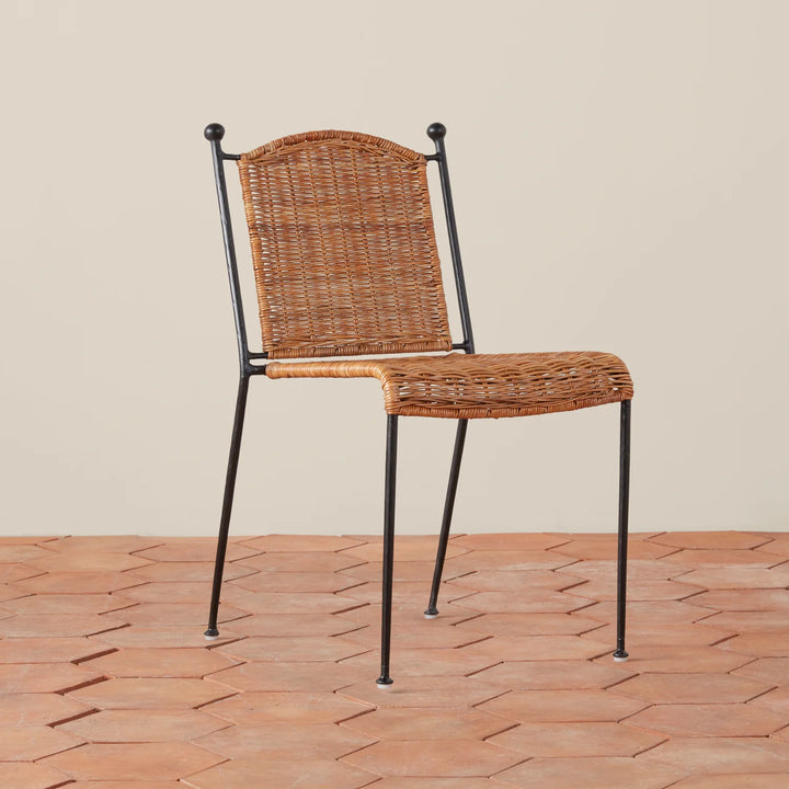 Indoor/Outdoor Wicker Dining Chair