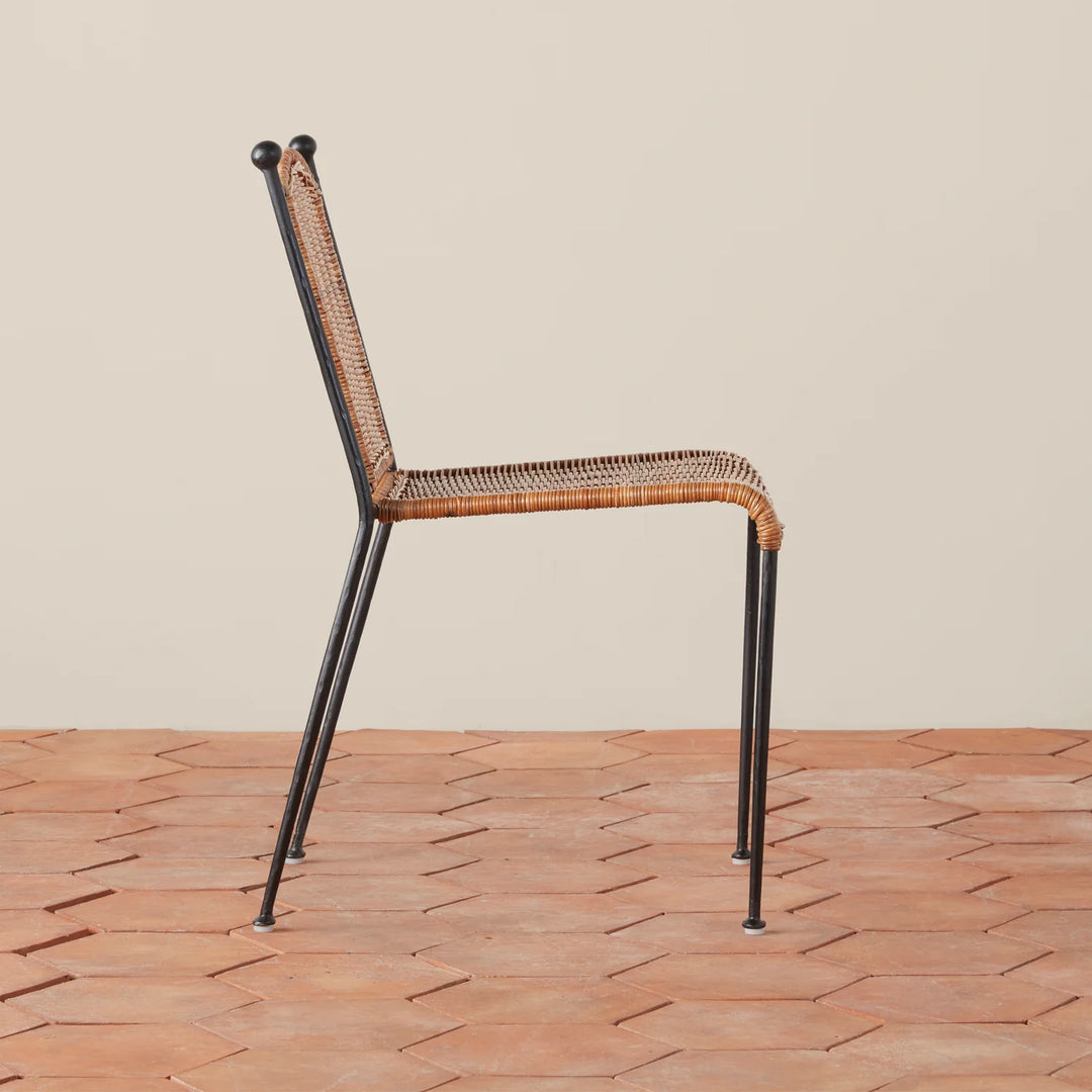 Indoor/Outdoor Wicker Dining Chair