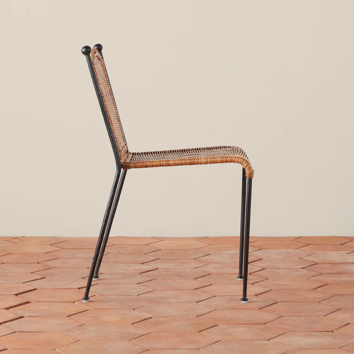 Indoor/Outdoor Wicker Dining Chair
