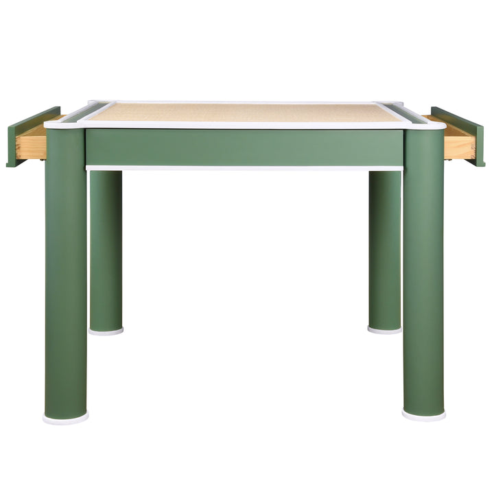 Collins Game Table Green Lacquer