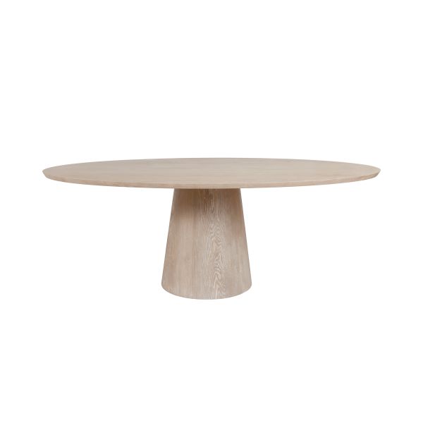 Jefferson Dining Table - Cerused Oak