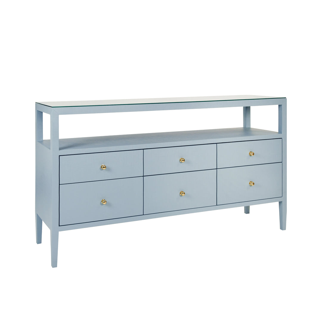 Jordan Console Light Blue Liinen