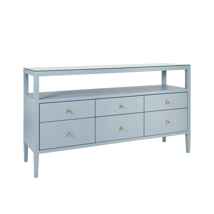 Jordan Console Light Blue Liinen