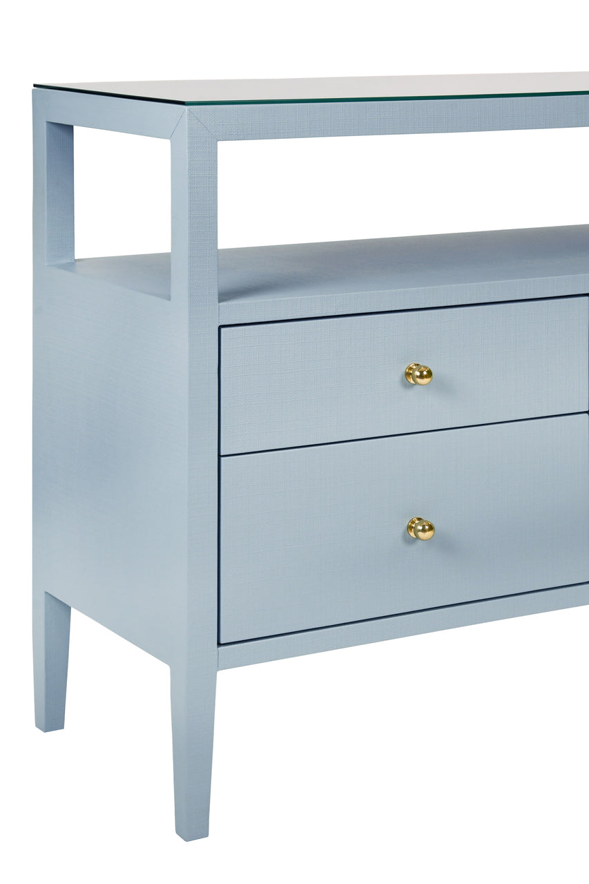 Jordan Console Light Blue Liinen