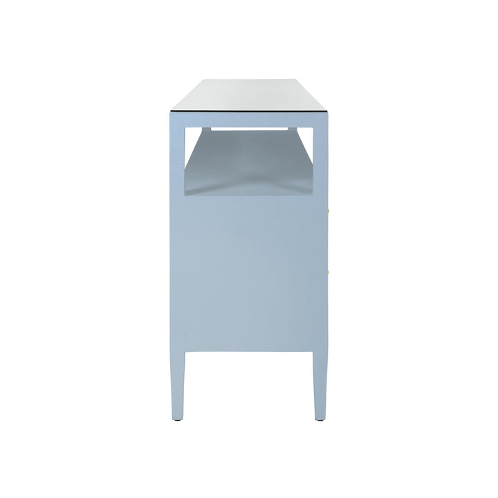 Jordan Console Light Blue Liinen