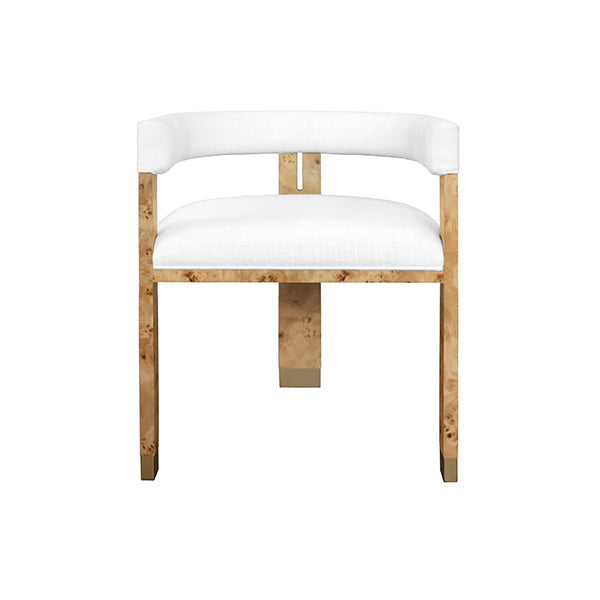 Jude Dining Chair - Burl Wood