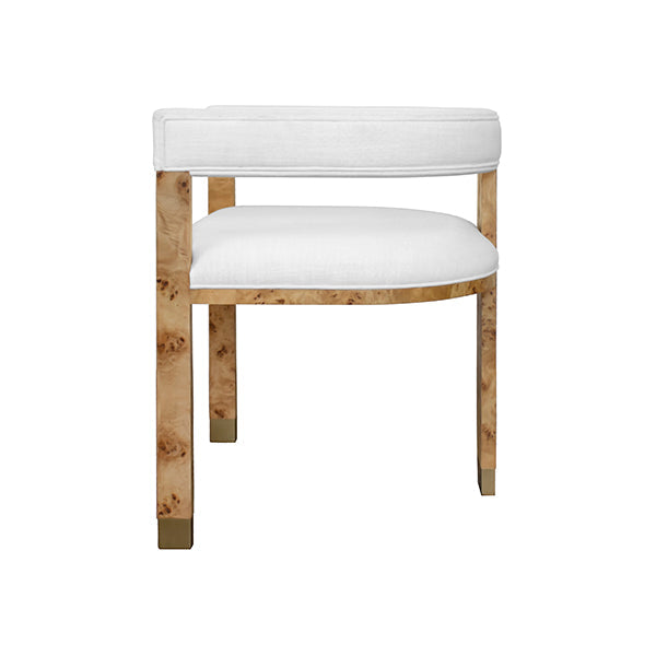 Jude Dining Chair - Burl Wood