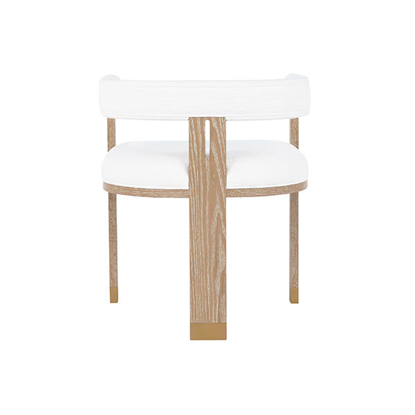 Jude Dining Chair - Cerused Oak