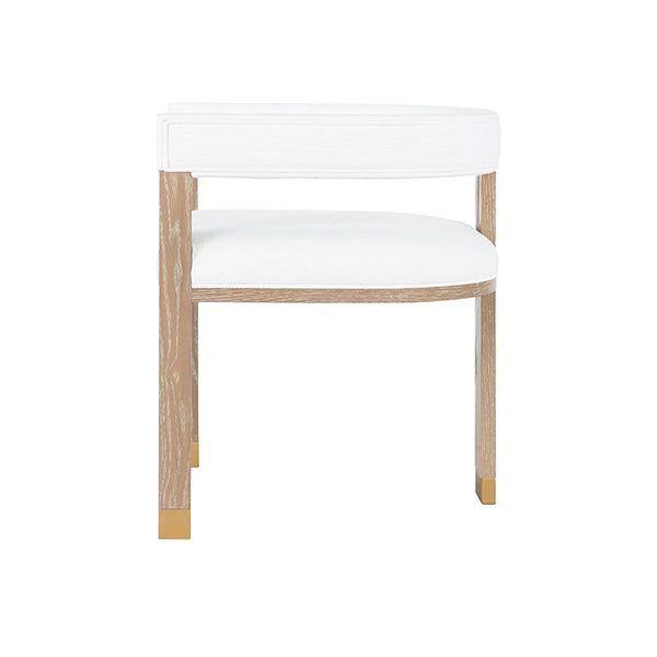 Jude Dining Chair - Cerused Oak