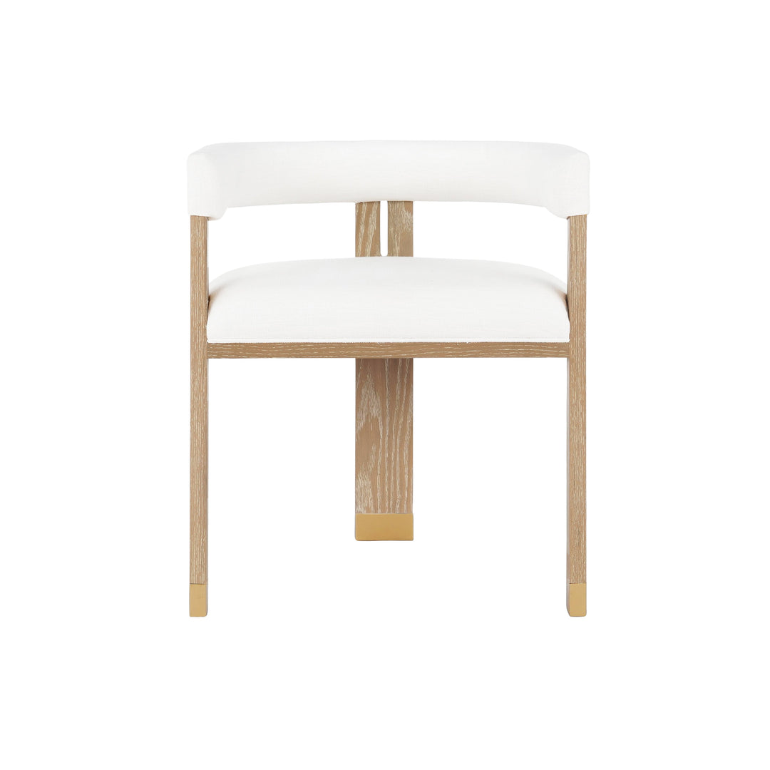 Jude Dining Chair - Cerused Oak