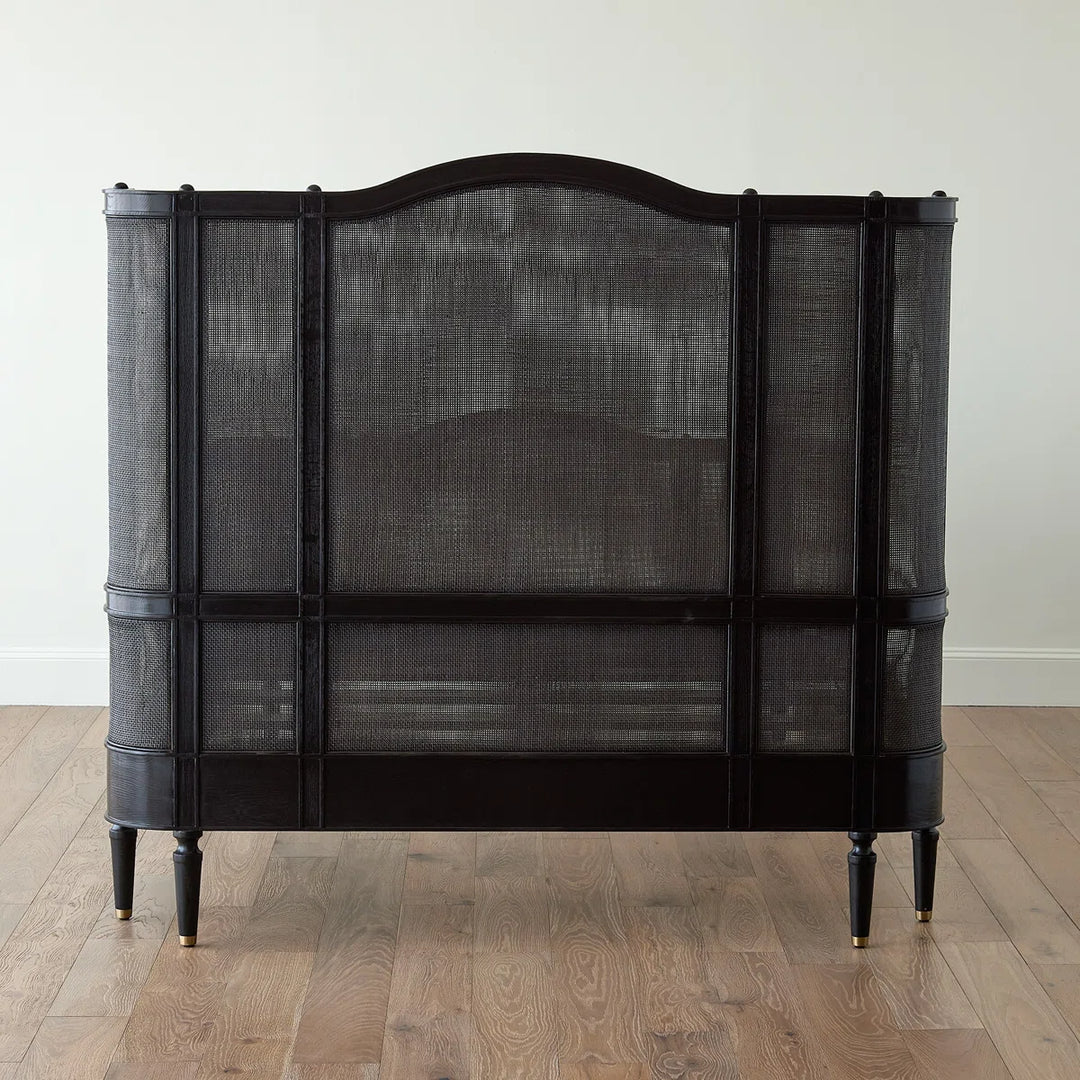 Josephine Blackened Oak Bed King