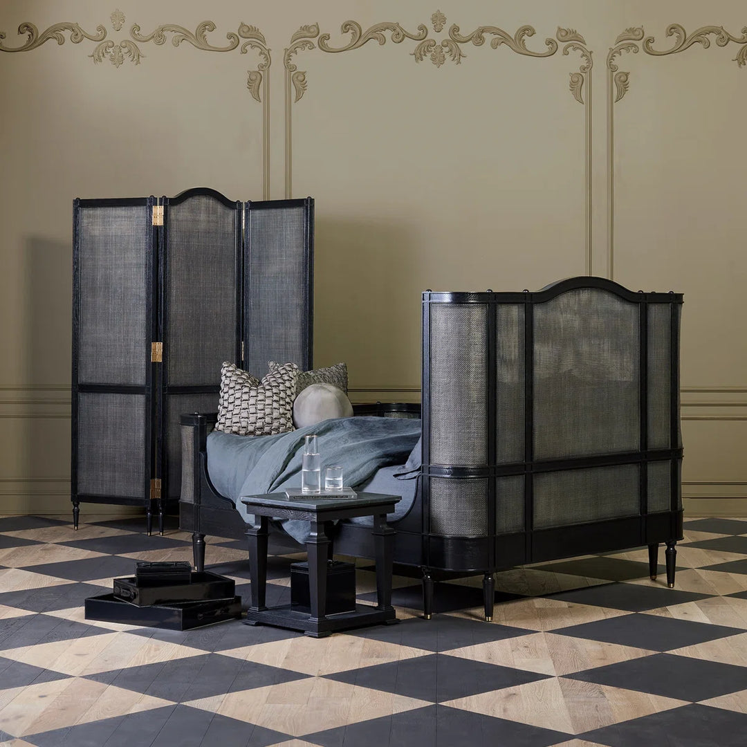 Josephine Blackened Oak Bed King