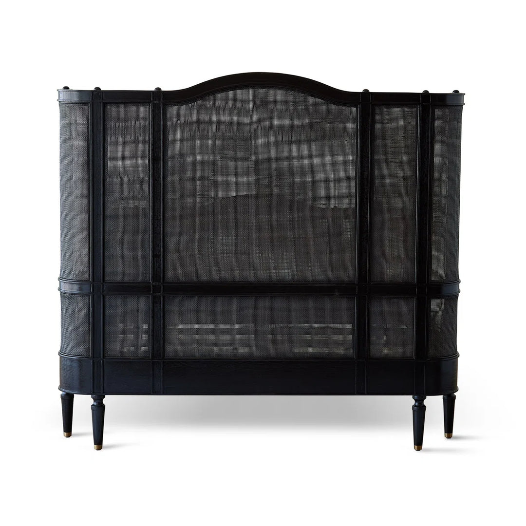 Josephine Blackened Oak Bed King