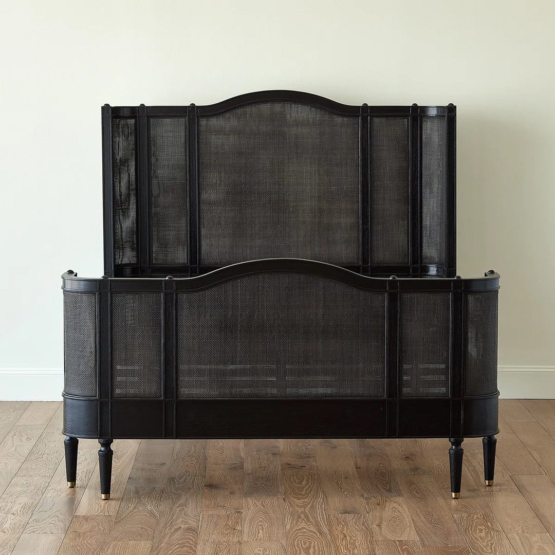 Josephine Blackened Oak Bed King