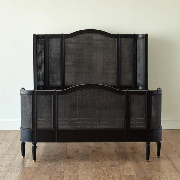 Josephine Blackened Oak Bed King