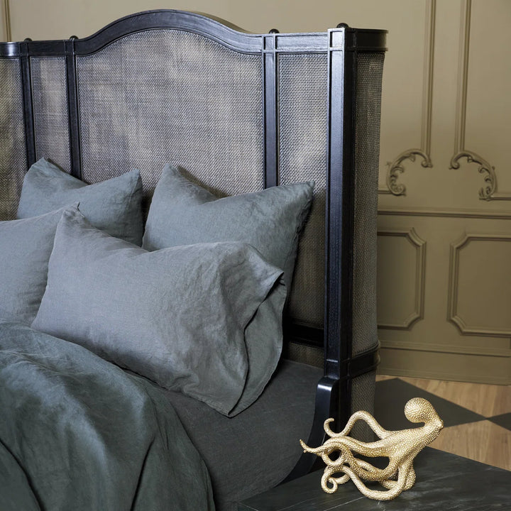 Josephine Blackened Oak Bed King