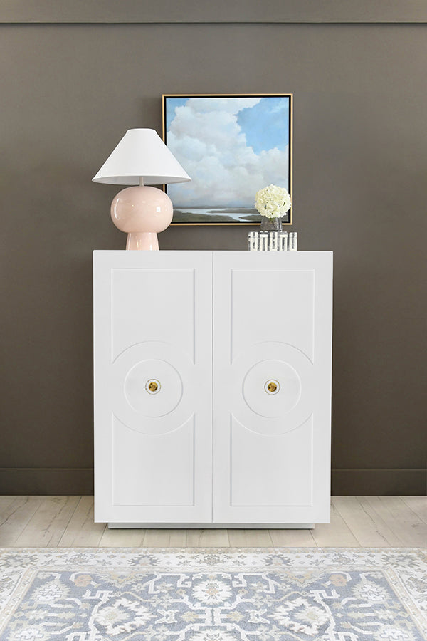 Justine Cabinet - White