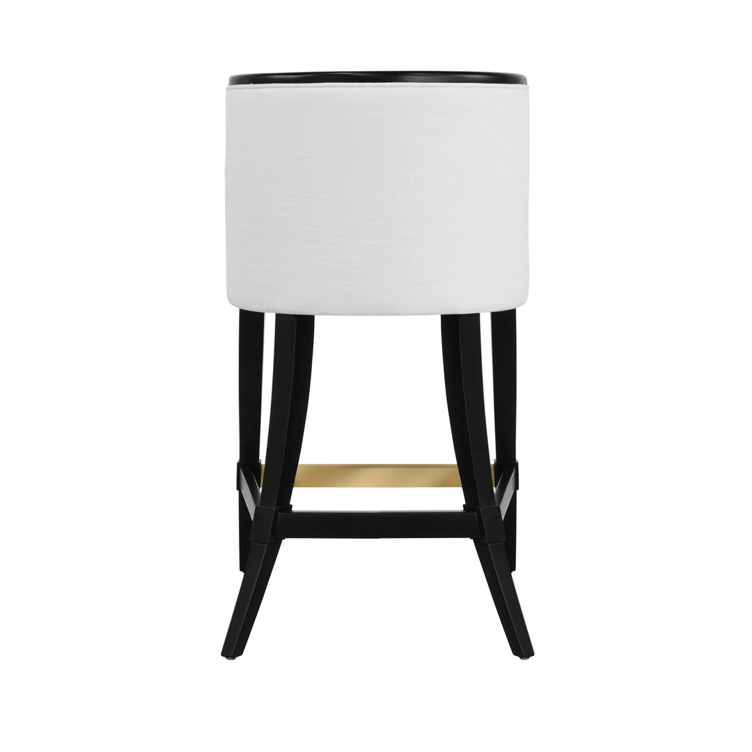 Keaton Counter Stool Black Lacquer