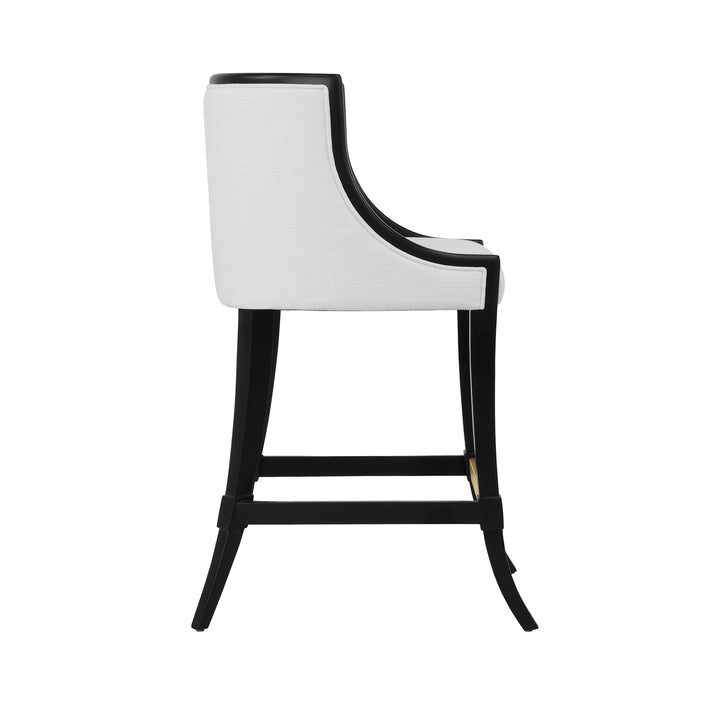 Keaton Counter Stool Black Lacquer