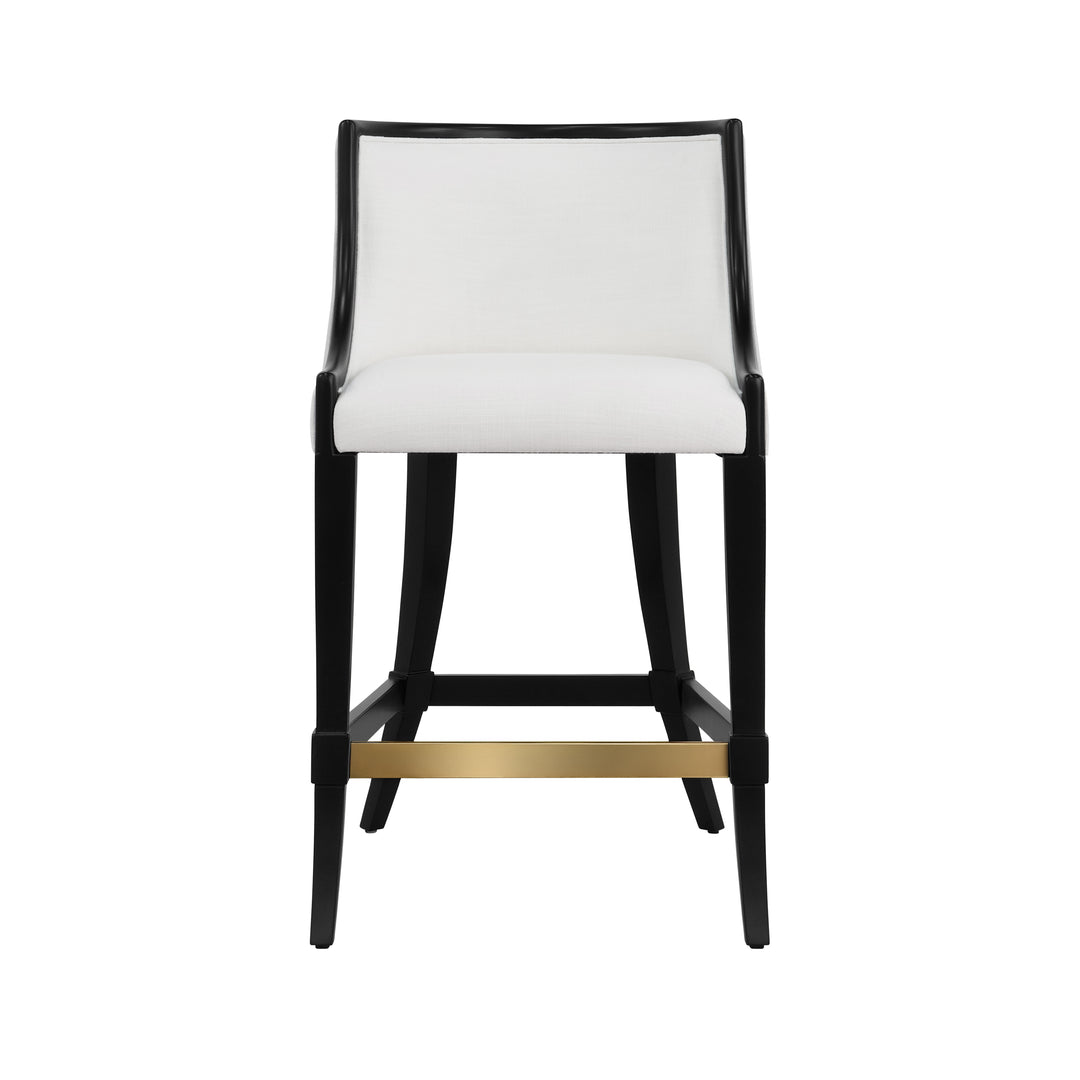 Keaton Counter Stool Black Lacquer