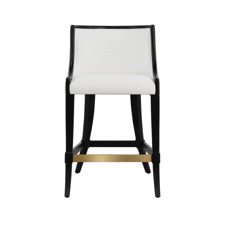 Keaton Counter Stool Black Lacquer