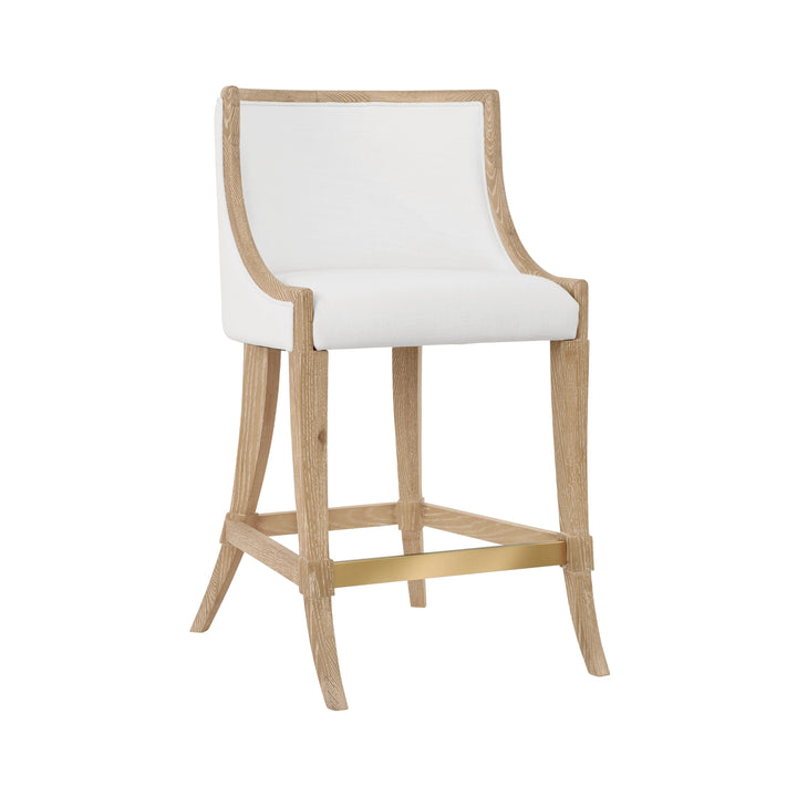 Keaton Counter Stool Cerused Oak