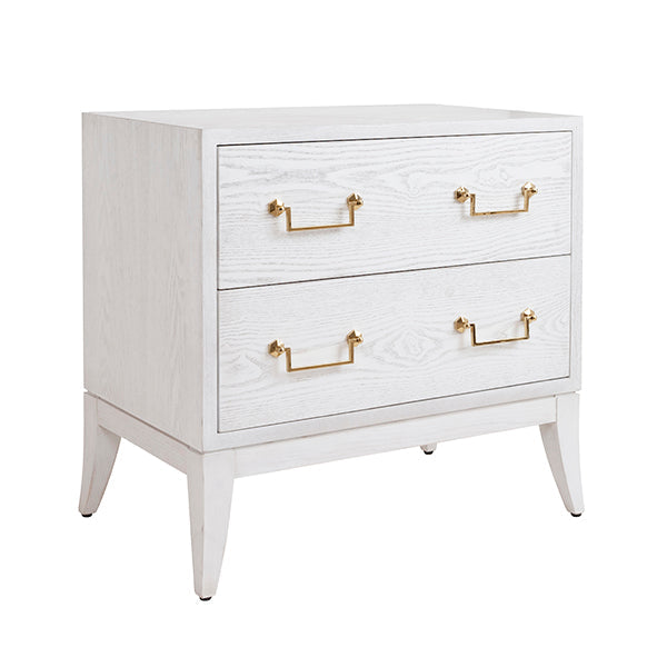 Kenna Side Table - White Washed Oak