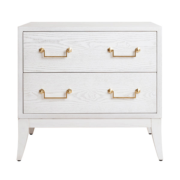 Kenna Side Table - White Washed Oak
