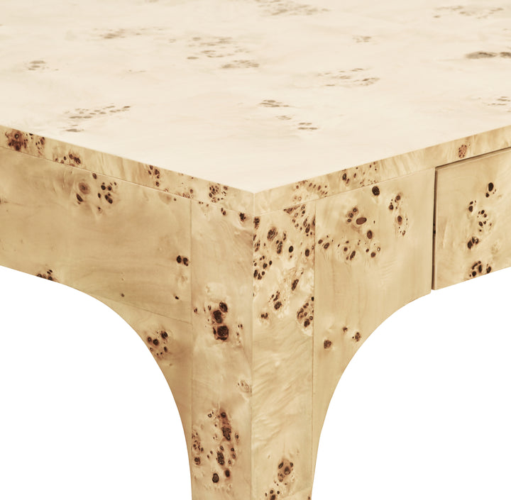 Kerry Game Table Burl Wood
