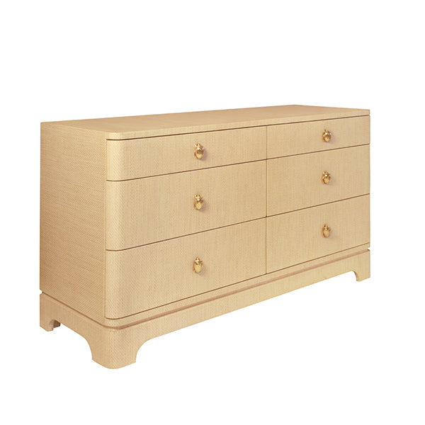 Kilmer Chest - Natural Grasscloth