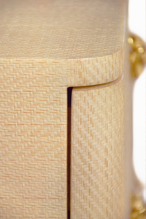 Kilmer Chest - Natural Grasscloth