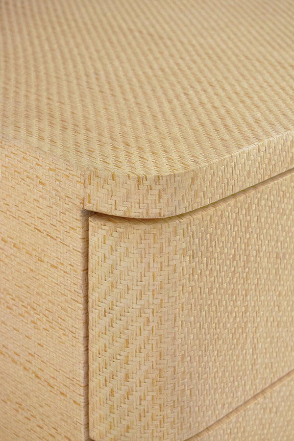 Kilmer Chest - Natural Grasscloth
